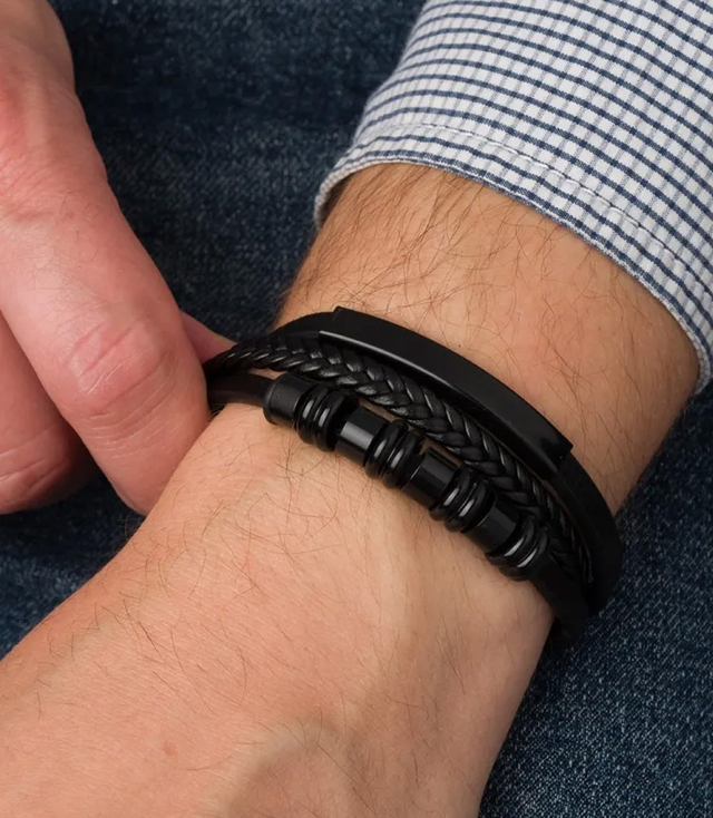 Brățări pentru bărbați perfecte pentru un cadou împletit
