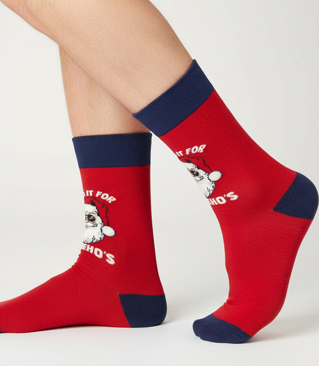 Șosete de Crăciun pentru bărbați - iarnă, calde, modele de Crăciun