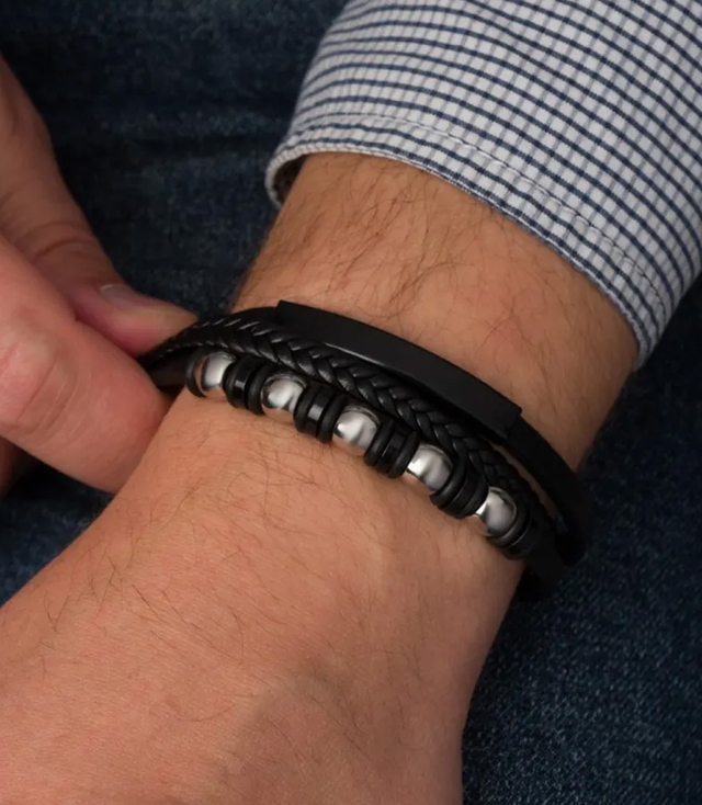 Brățări pentru bărbați perfecte pentru un cadou împletit