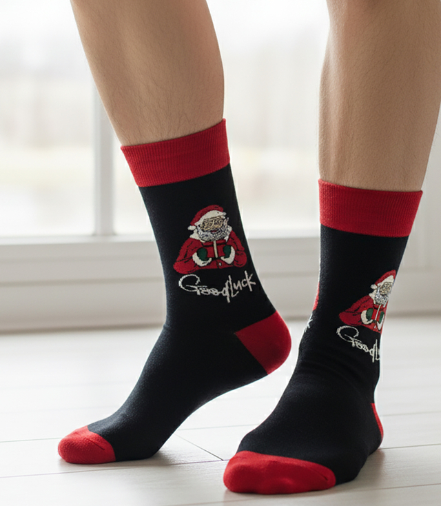 Șosete de Crăciun pentru bărbați - iarnă, calde, modele de Crăciun