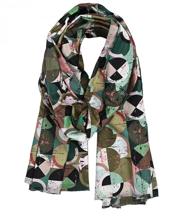 Warm eșarfă elegant model geometric moale netedă 180x75 cm