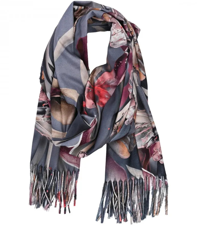 Șal eșarfă ciucure cald fluture moale netedă 180x70 cm