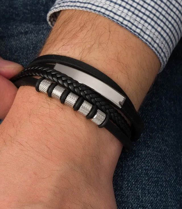 Brățări pentru bărbați perfecte pentru un cadou împletit
