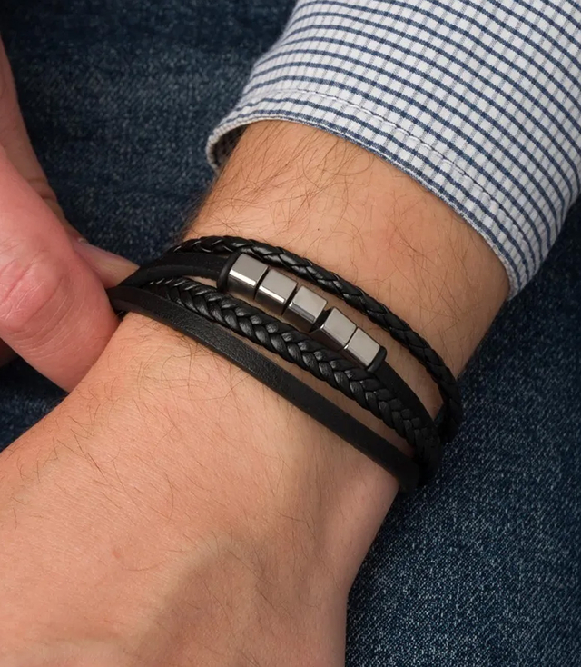 Brățări pentru bărbați perfecte pentru un cadou împletit