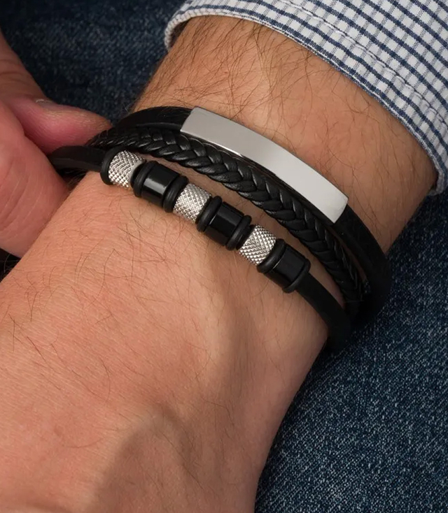 Brățări pentru bărbați perfecte pentru un cadou împletit