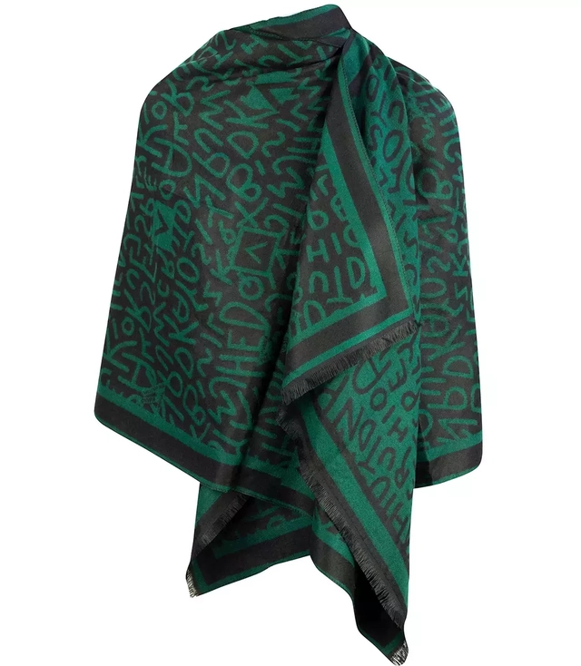 Eșarfă șal eșarfă pashmina elegantă SCRISORI