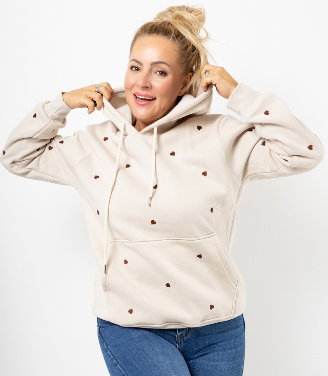 Hoodie drăguț cangur hoodie VALENTINE