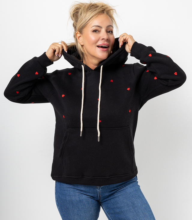 Hoodie drăguț cangur hoodie VALENTINE