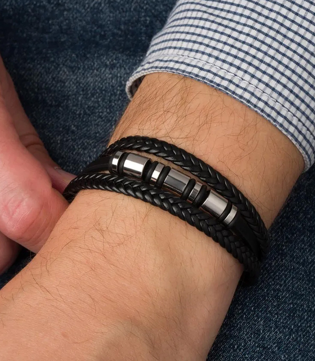 Brățări pentru bărbați perfecte pentru un cadou împletit