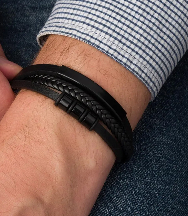 Brățări pentru bărbați perfecte pentru un cadou împletit