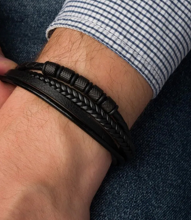 Brățări pentru bărbați perfecte pentru un cadou împletit
