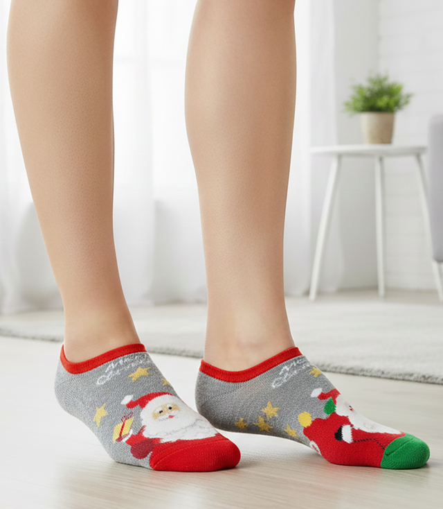 Șosete de Crăciun pentru femei - tema Crăciunului, moale, iarnă