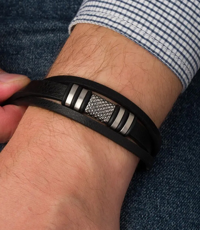 Brățări pentru bărbați perfecte pentru un cadou împletit