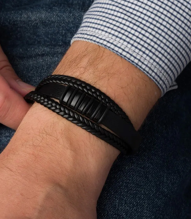 Brățări pentru bărbați perfecte pentru un cadou împletit
