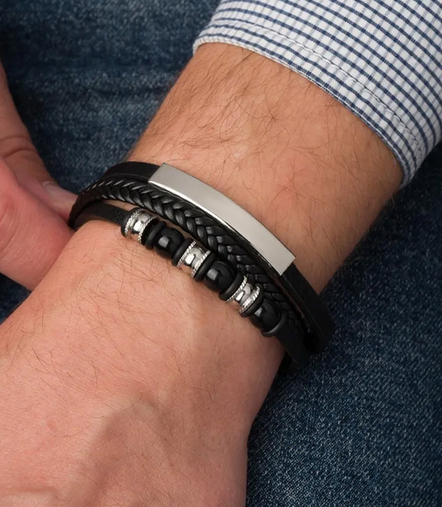 Brățări pentru bărbați perfecte pentru un cadou împletit
