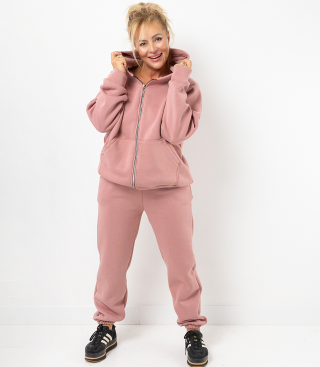 Set de trening gros cald, descheiat, hanorac LAURA