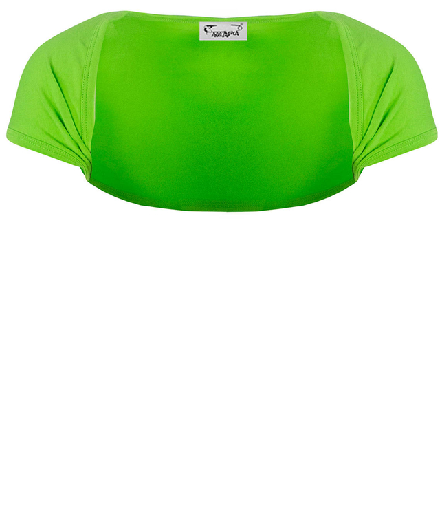 Bolero cu maneci scurte si pelerina scurta