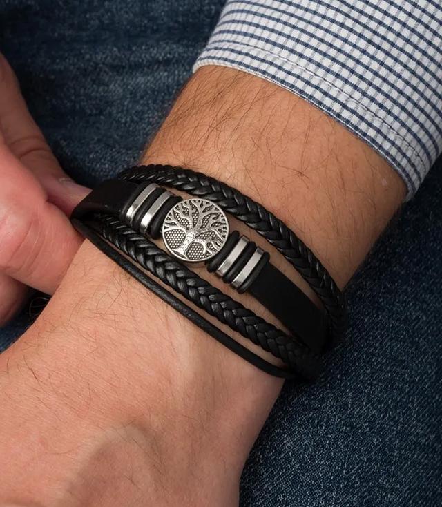 Brățări pentru bărbați perfecte pentru un cadou împletit