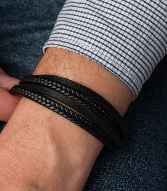 Brățări pentru bărbați perfecte pentru un cadou împletit