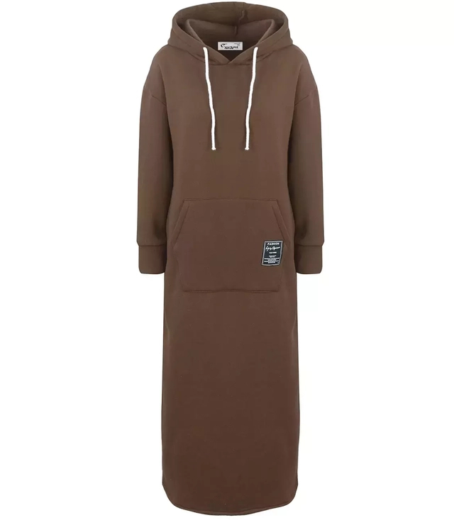 Hanorac lung rochie de trening supradimensionata