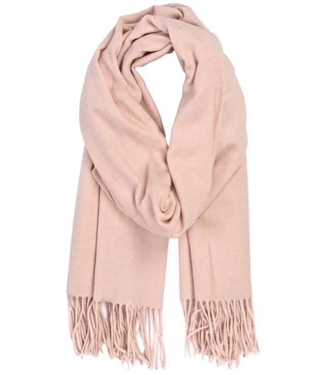 Eșarfă eșarfă groasă ciucuri o singură culoare cald moale 200x70 cm