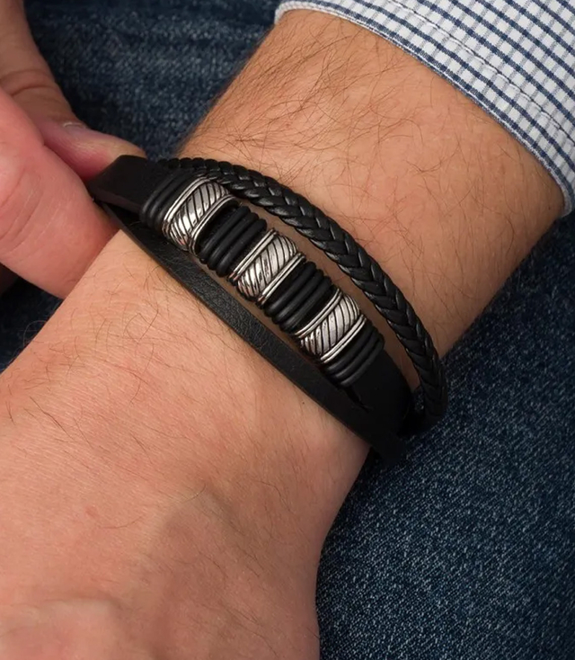 Brățări pentru bărbați perfecte pentru un cadou împletit