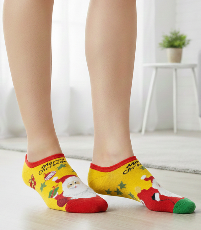 Șosete de Crăciun pentru femei - tema Crăciunului, moale, iarnă