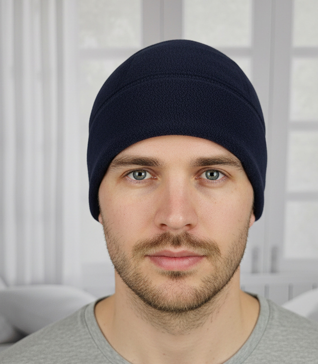 Pălărie fleece pentru bărbați BASIC elegant