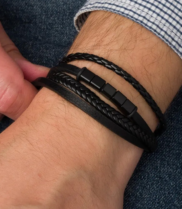 Brățări pentru bărbați perfecte pentru un cadou împletit