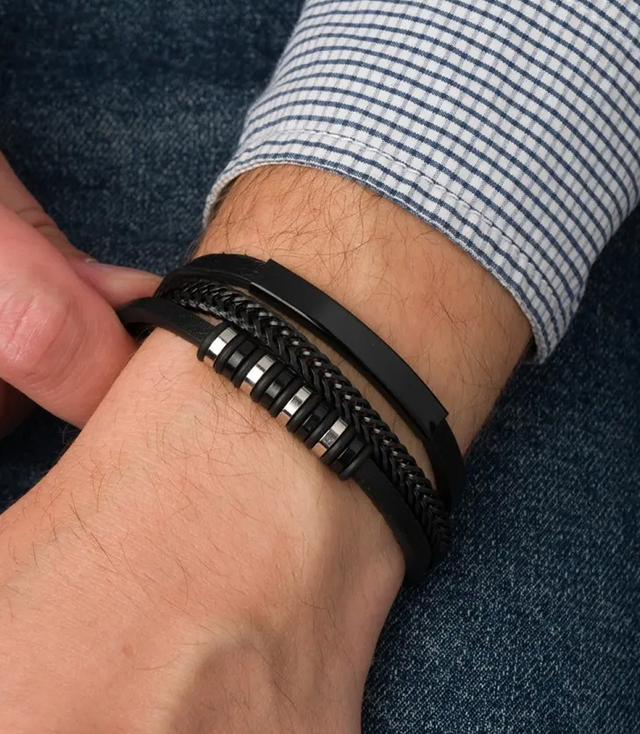Brățări pentru bărbați perfecte pentru un cadou împletit